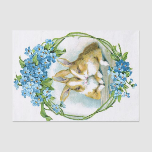 Papel De Seda Amor del conejito (Anverso)