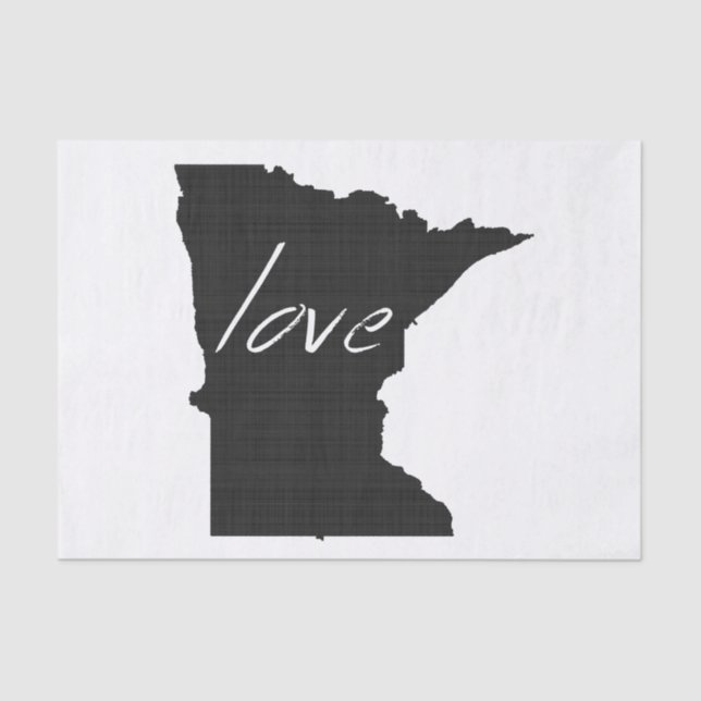 Papel De Seda Amor Minnesota (Anverso)