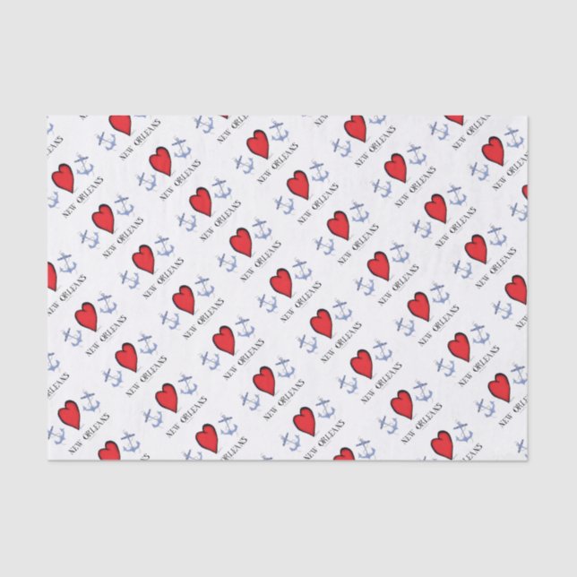 Papel De Seda amor New Orleans (Anverso)