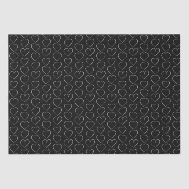 PAPEL DE SEDA AMOR ROMÁNTICO CORAZÓN (Anverso)