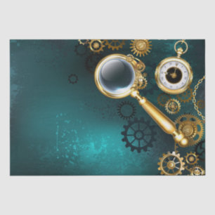 Papel De Seda Ampliador en estilo Steampunk