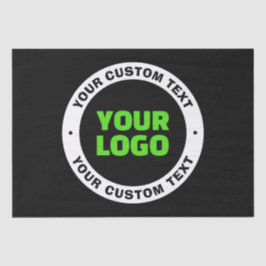 Papel De Seda Añadir su propio logotipo comercial o diseño carga