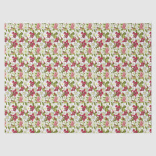 Papel De Seda Anémonas de Navidad-Floral de Hellebores Pintadas