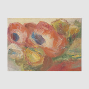 Papel De Seda Anémonas por Renoir