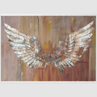 Papel De Seda Ángel Alas de la Decoración del Tiempo