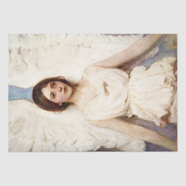 Papel De Seda Angel Art by Abbott Handerson Thayer  (Anverso)