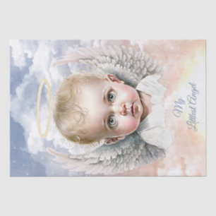 Papel De Seda Angel Baby "My Littlest Angel" Personalizado