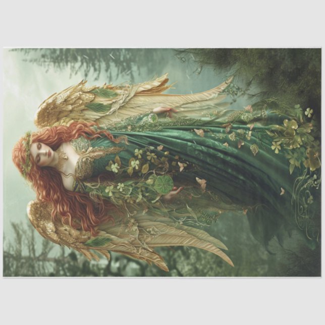 Papel De Seda Ángel Celta (Anverso)