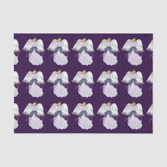Papel de seda Angel de la armonía (Anverso)