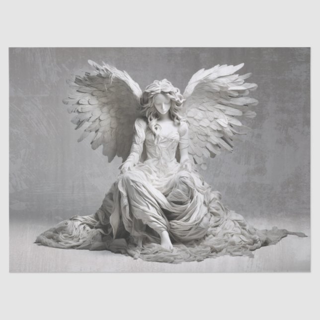 Papel De Seda Ángel de la hija divino (Anverso)