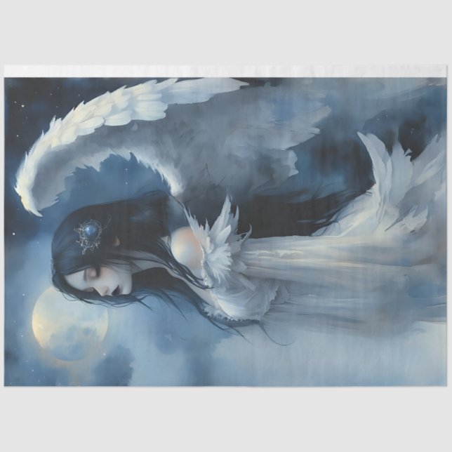 Papel De Seda Ángel de la noche (Anverso)