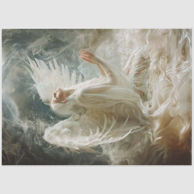 Papel De Seda Ángel de la oración (Anverso)