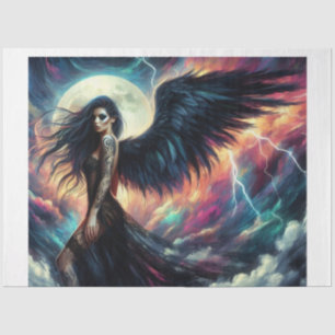 Papel De Seda Ángel de la tormenta