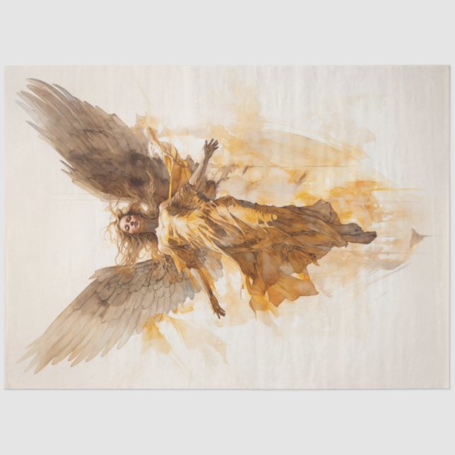 Papel De Seda Ángel de la vendimia (Anverso)