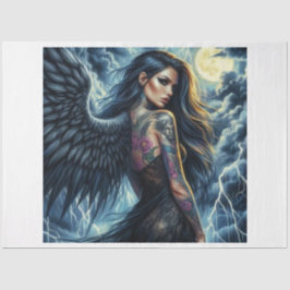 Papel De Seda Ángel de medianoche