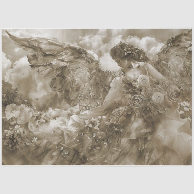 Papel De Seda Ángel del cielo (Anverso)