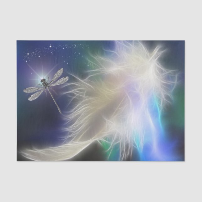 Papel De Seda Angel Feather y Dragonfly 2 (Anverso)