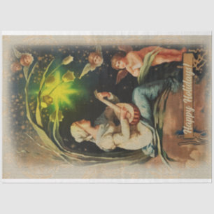 Papel De Seda Angel Jugando Guitarra Saludos Navidades Eve