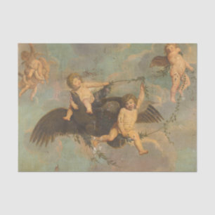 Papel De Seda Ángel Molesto Arte Cherub, Ángel Arte, Decoupage