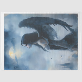 Papel De Seda Ángel oscuro