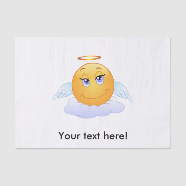 Papel De Seda Angel smiley (Anverso)