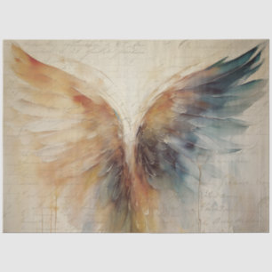 Papel De Seda Ángel Wings Ethereal Resumen Impresionismo