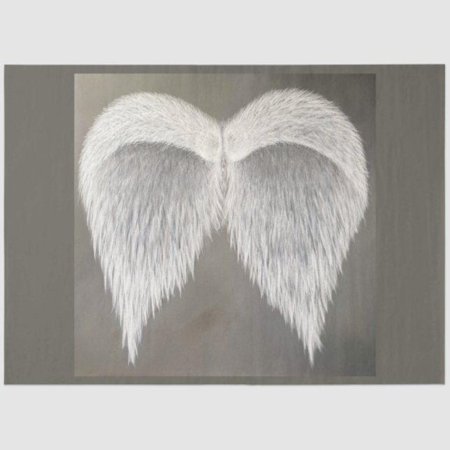 Papel De Seda Angel Wings Tissue Paper (Anverso)