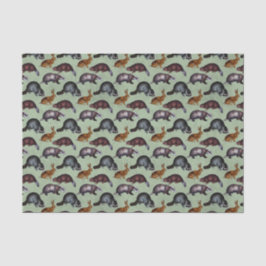 Papel De Seda Animales caprichosos de Woodland