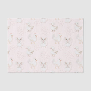 Papel De Seda Animales cortos en rosa