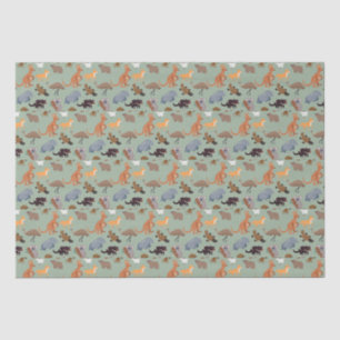 Papel De Seda Animales de Australia Aussie Wildlife