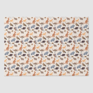 Papel De Seda Animales de Australia Aussie Wildlife