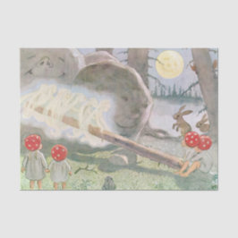 Papel De Seda Animales y niños de Woodland Elsa Beskow