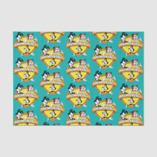 Papel De Seda Animaniacs   Warner Brothers & Sister WB Shield
