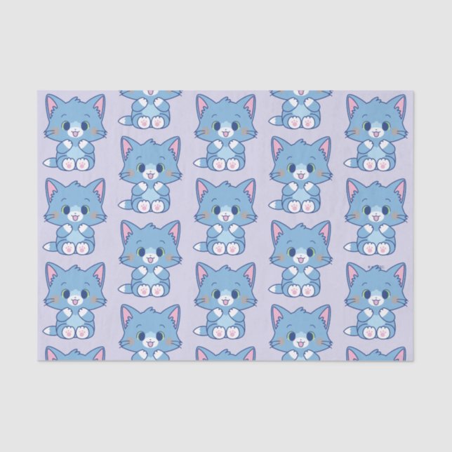 Papel De Seda Anime Tom y Jerry - Tom (Anverso)