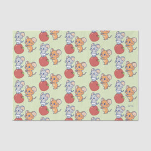 Papel De Seda Anime Tuffy y Jerry Apple Rolling