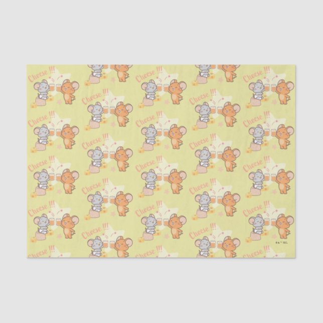 Papel De Seda Anime Tuffy y Jerry Cheese (Anverso)