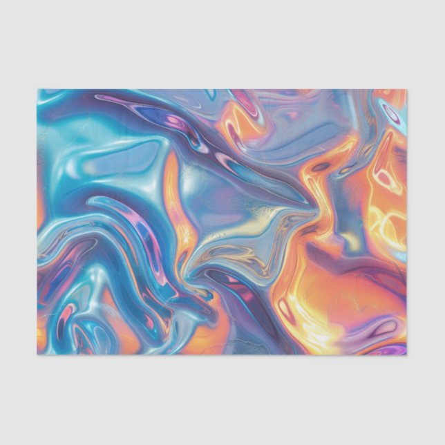 Papel De Seda Aniversario Boda cumpleaños irlandés metálico 5 (Anverso)