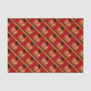 Papel De Seda Año Chino del Tigre Cuidadoso Cumpleaños TP