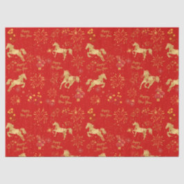 Papel De Seda Año Nuevo Lunar 2026 | Año del caballo