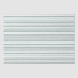 Papel De Seda Anson Green Stripe Wrappe Paper