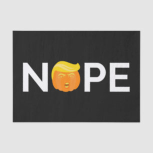 Papel De Seda Anti-Trump - Nope Halloween Edition I