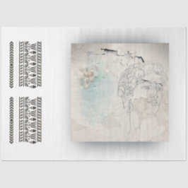 Papel De Seda Antigüedades