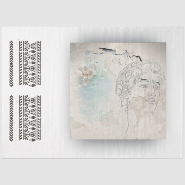 Papel De Seda Antigüedades (Anverso)