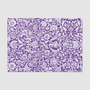 Papel De Seda Antiguo color blanco en añil