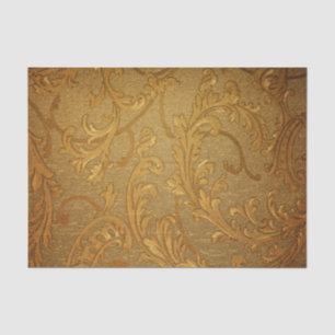 Papel De Seda Antiguo, dorado, vintage, damasco, victoriano, flo