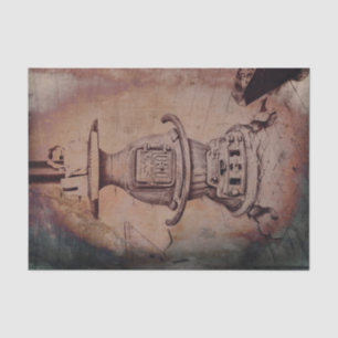 Papel De Seda Antiguo viejo Rústico Viejo de Madera Marrón