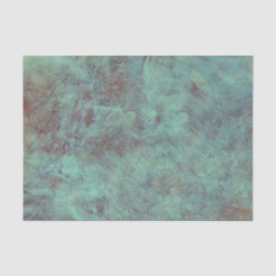 Papel De Seda Antiguo viejo texturado Decoupage marrón Verde azu