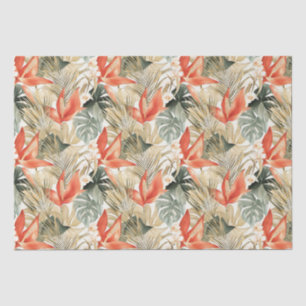 Papel De Seda Anturio Naranja Tropical Bridal Shower Floral