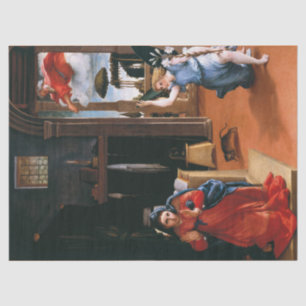 Papel De Seda ANUNCIACIÓN RECANATI por Lorenzo Lotto