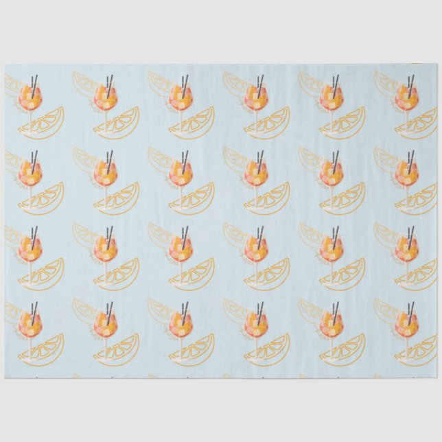 Papel De Seda Aperol en punto (Anverso)